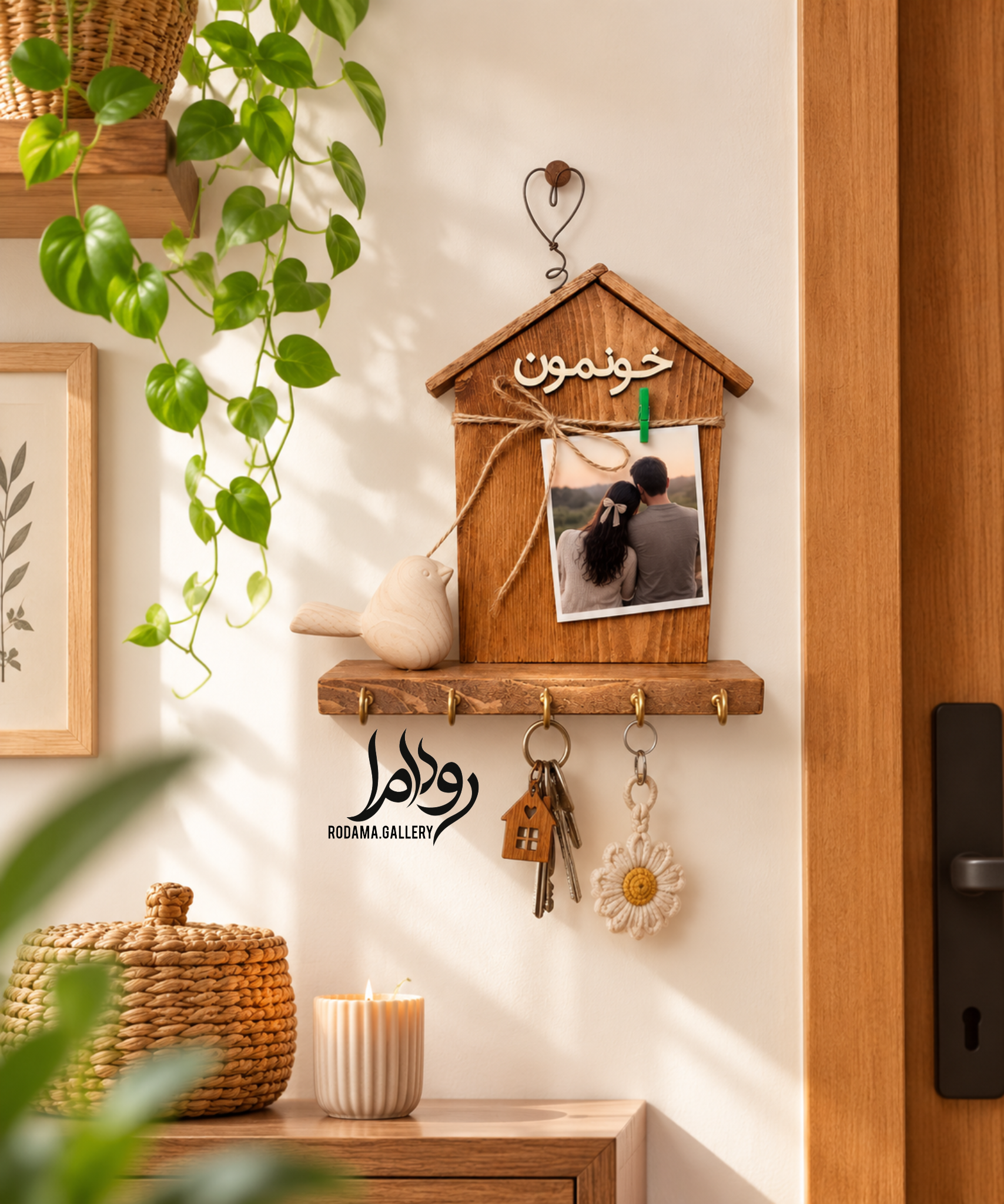 جاکلیدی مدل خونمون |قاب عکس|۵قلاب